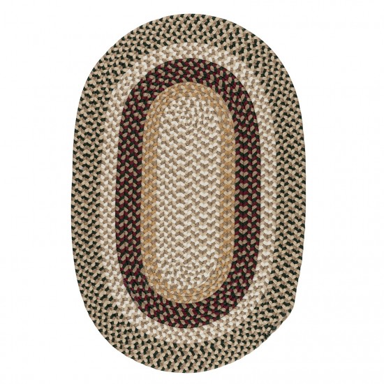 Colonial Mills Rug Burmingham Green Acre Runner (Oval)