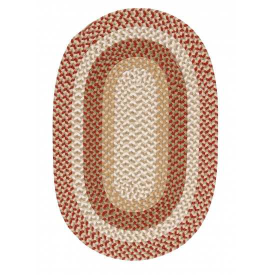 Colonial Mills Rug Burmingham Red Barron Runner (Oval)