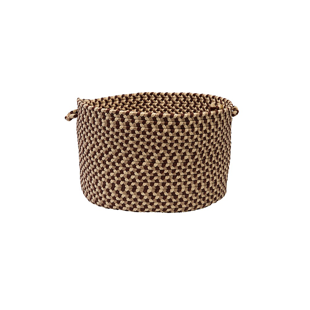 Colonial Mills Basket Burmingham Brick Brown Round