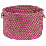 Colonial Mills Basket Cabana Basket Magenta Round