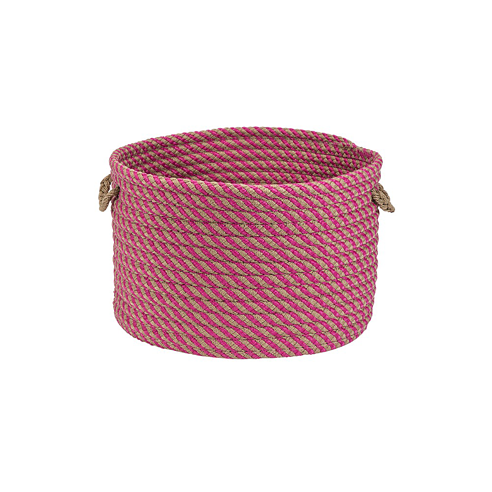 Colonial Mills Basket Cabana Basket Magenta Round