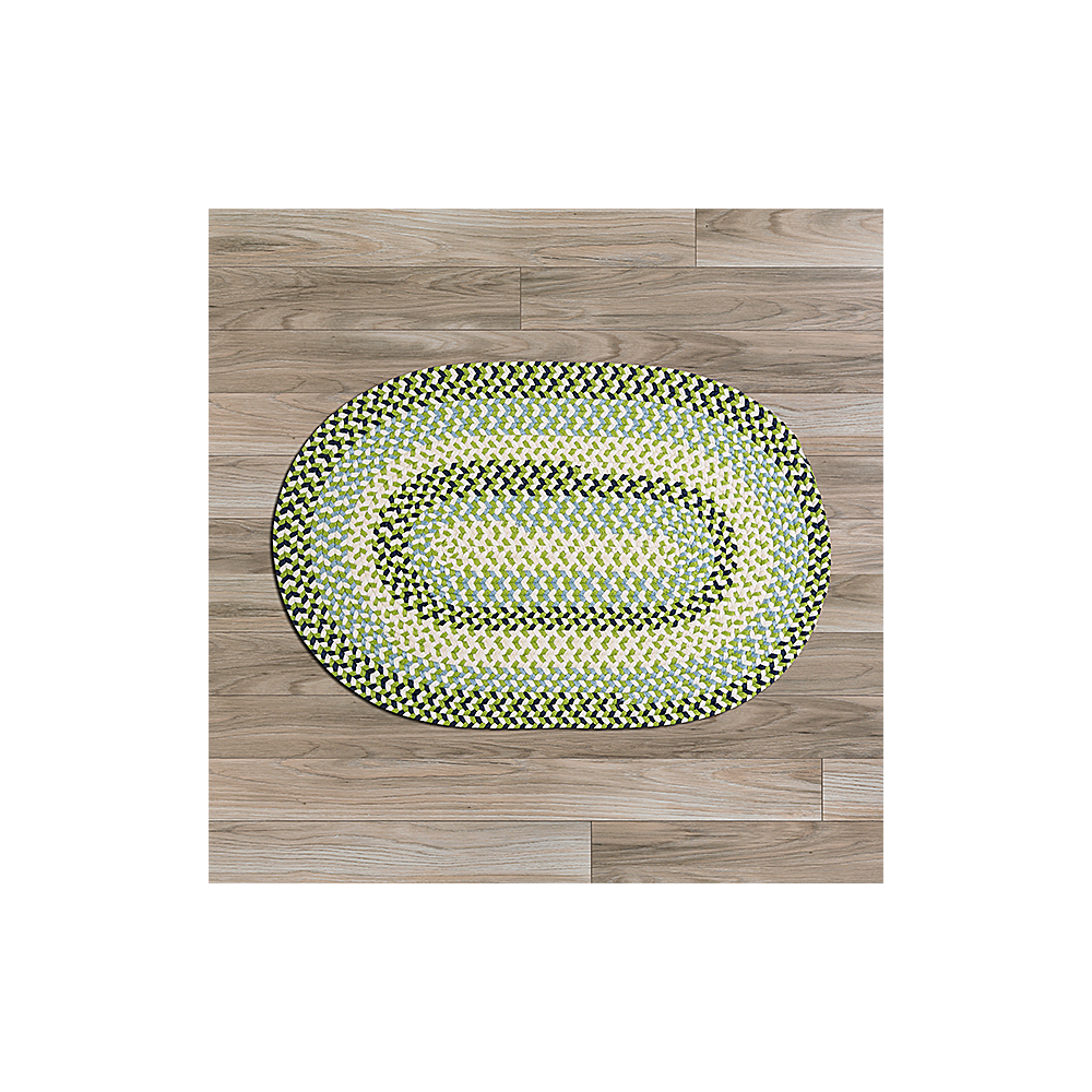 Colonial Mills Rug Carousel Neon Navy Runner (Oval) Colonial Mills Rug Carousel Neon Navy Runner (Oval)