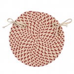 Colonial Mills Chair Pad Carousel Sweetpea Chair Pad