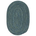 Colonial Mills Rug Carrington Tweed Deep Blue Runner (Oval)