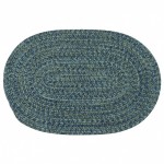 Colonial Mills Rug Carrington Tweed Deep Blue Runner (Oval)