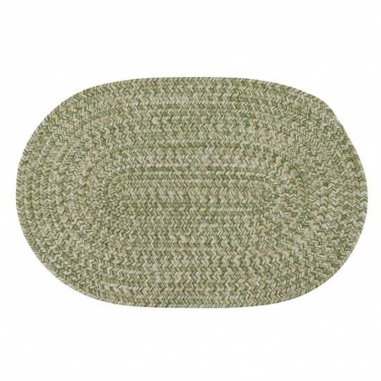 Colonial Mills Rug Carrington Tweed Green Runner (Oval)