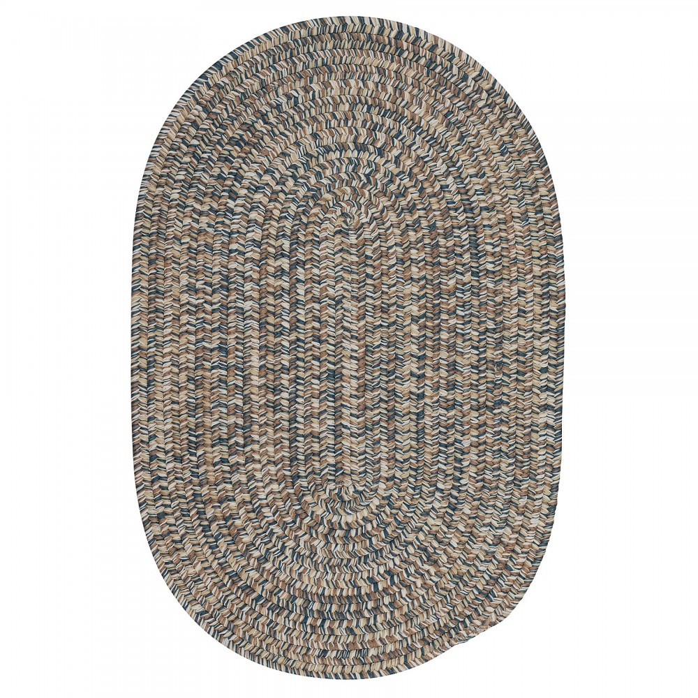 Colonial Mills Rug Carrington Tweed Navy & Tan Oval Colonial Mills Rug Carrington Tweed Navy & Tan Oval