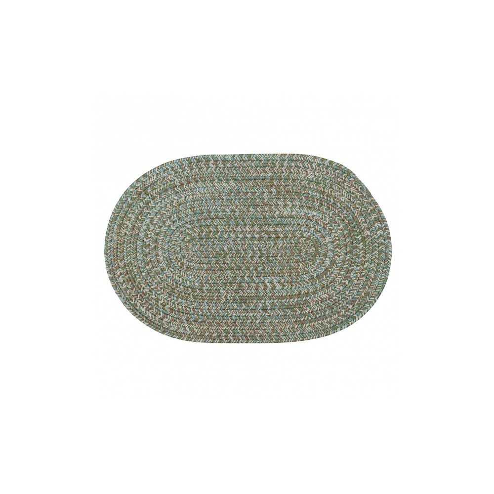 Colonial Mills Rug Carrington Tweed Light Blue Runner (Oval)