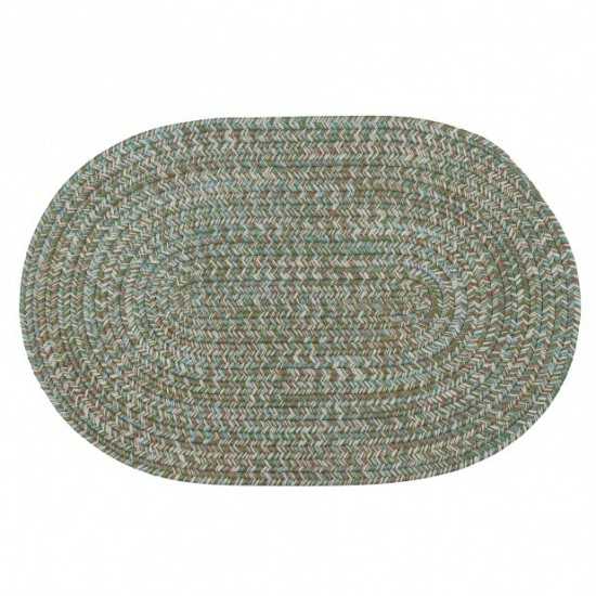 Colonial Mills Rug Carrington Tweed Light Blue Oval