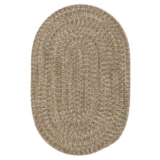 Colonial Mills Rug Carrington Tweed Natural Runner (Oval)