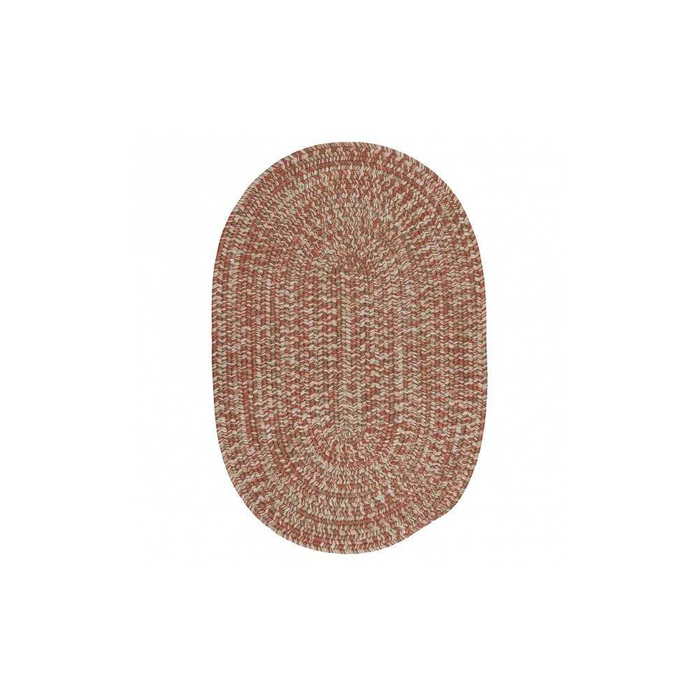 Colonial Mills Rug Carrington Tweed Terracotta Runner (Oval)