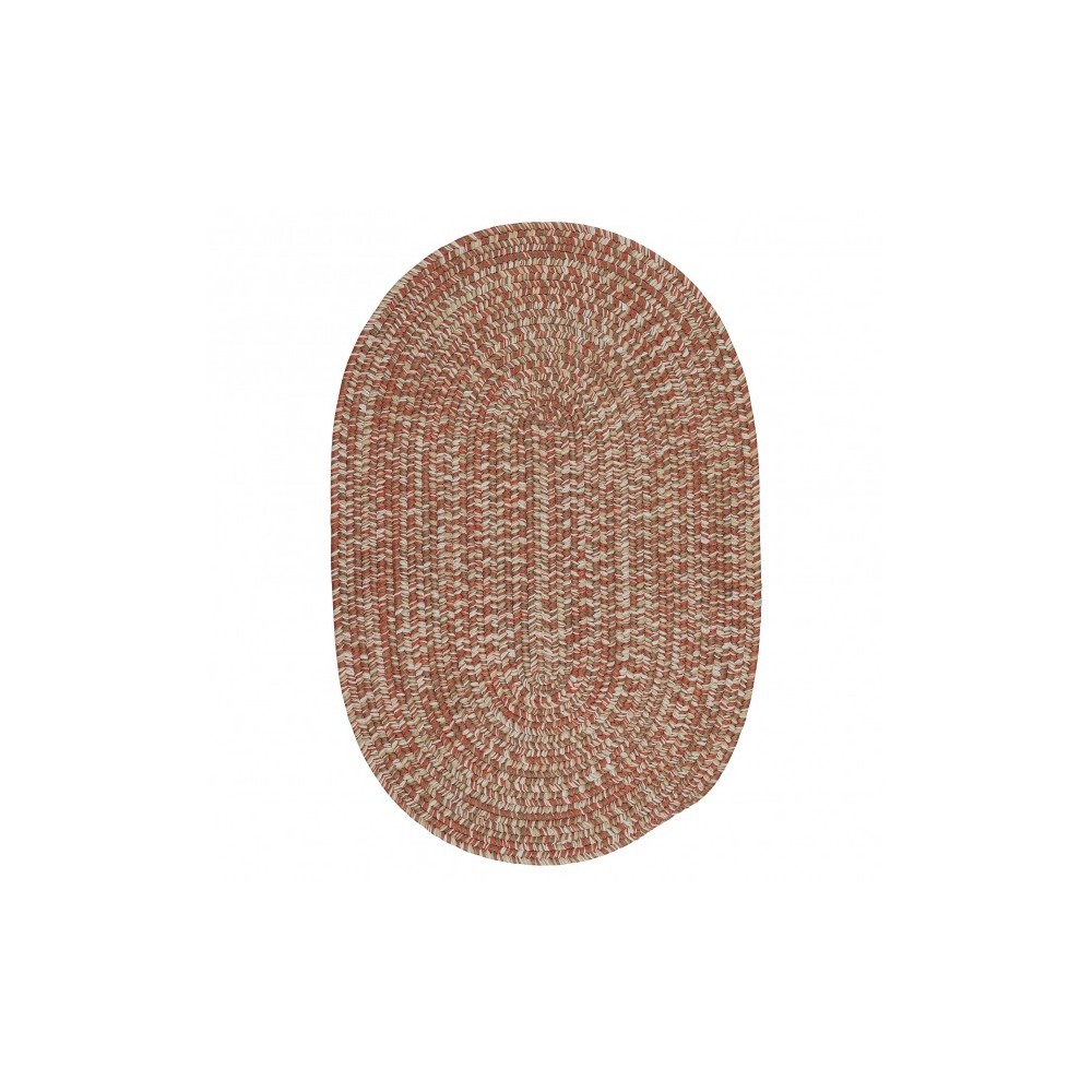 Colonial Mills Rug Carrington Tweed Terracotta Oval Colonial Mills Rug Carrington Tweed Terracotta Oval