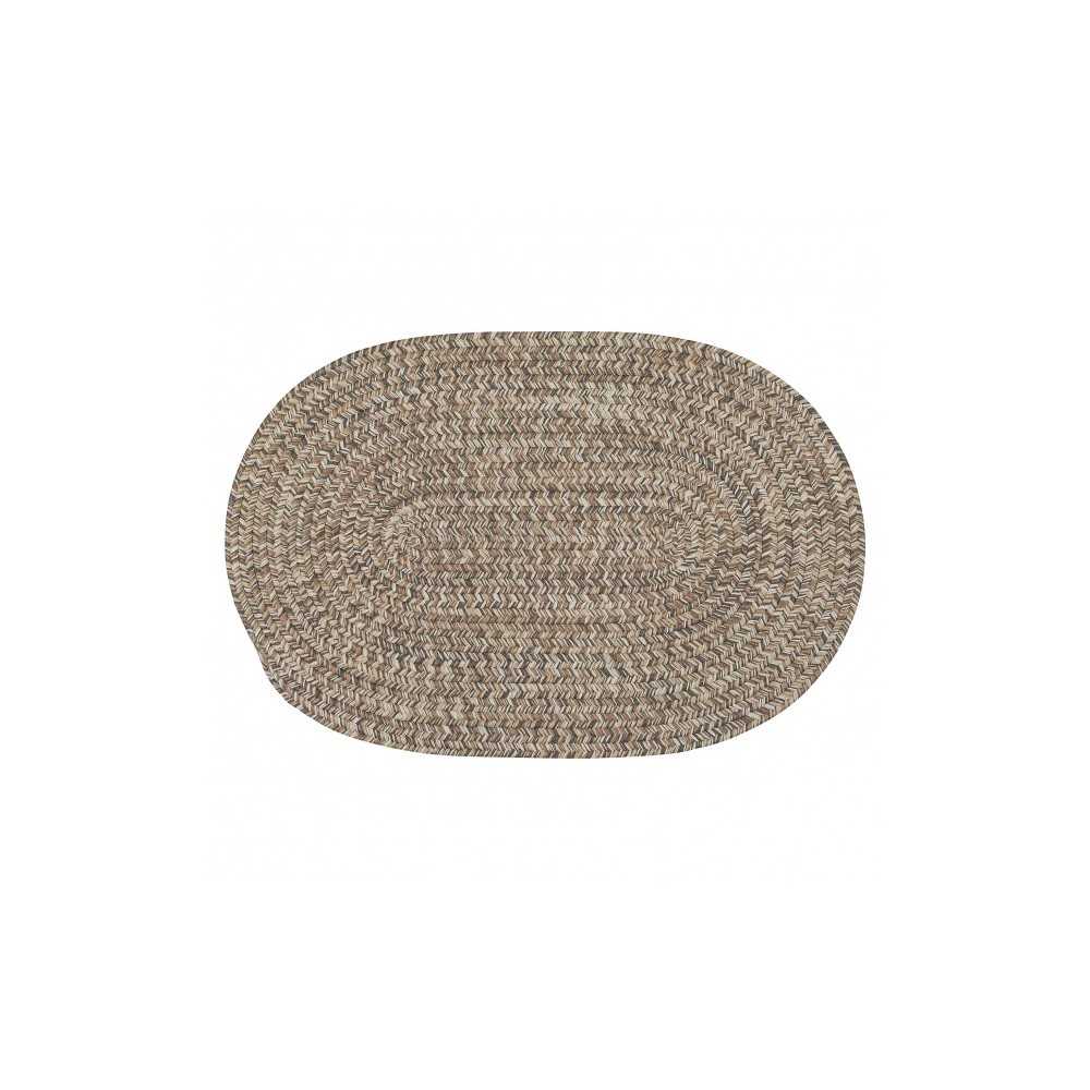 Colonial Mills Rug Carrington Tweed Storm Gray Runner (Oval)