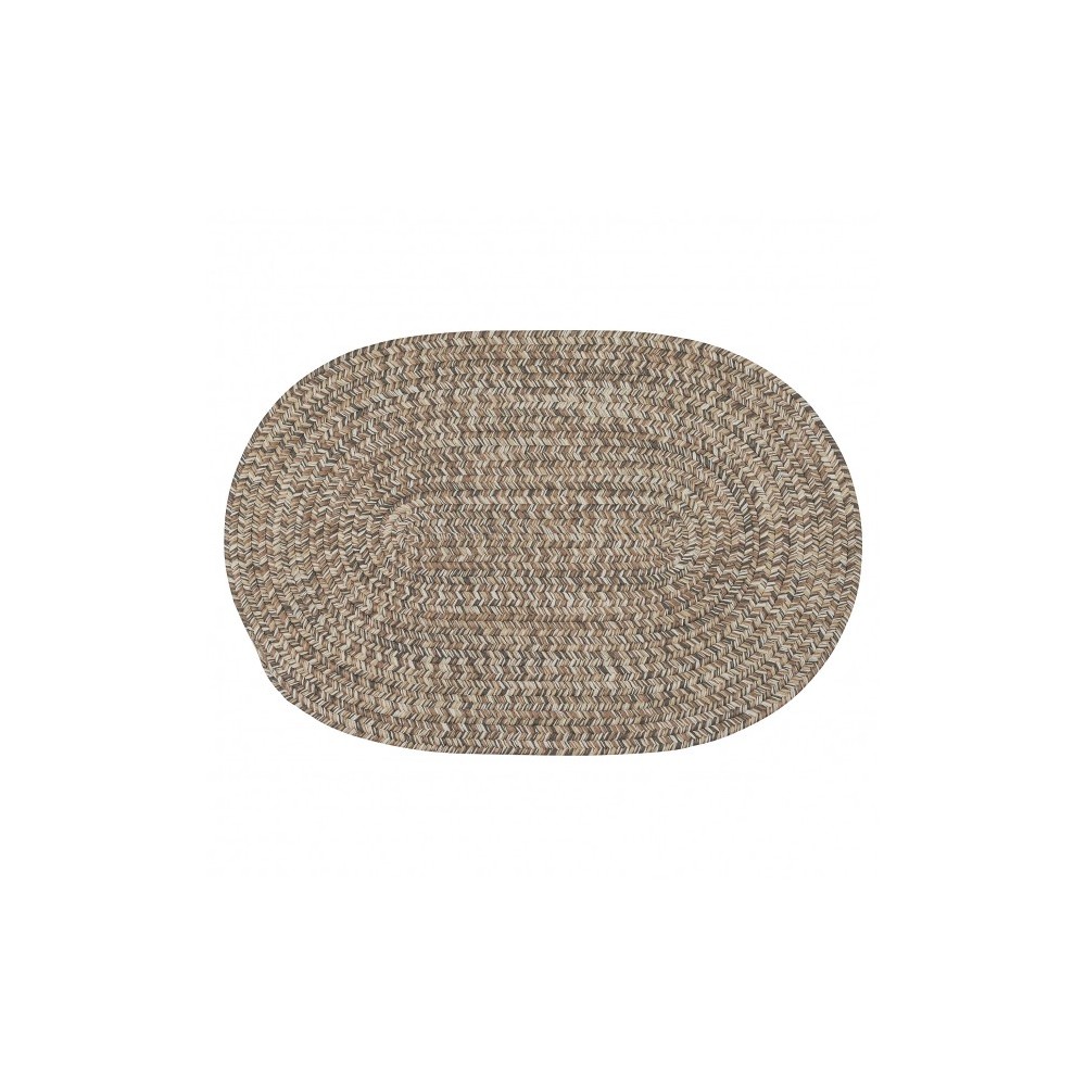 Colonial Mills Rug Carrington Tweed Storm Gray Runner (Oval)