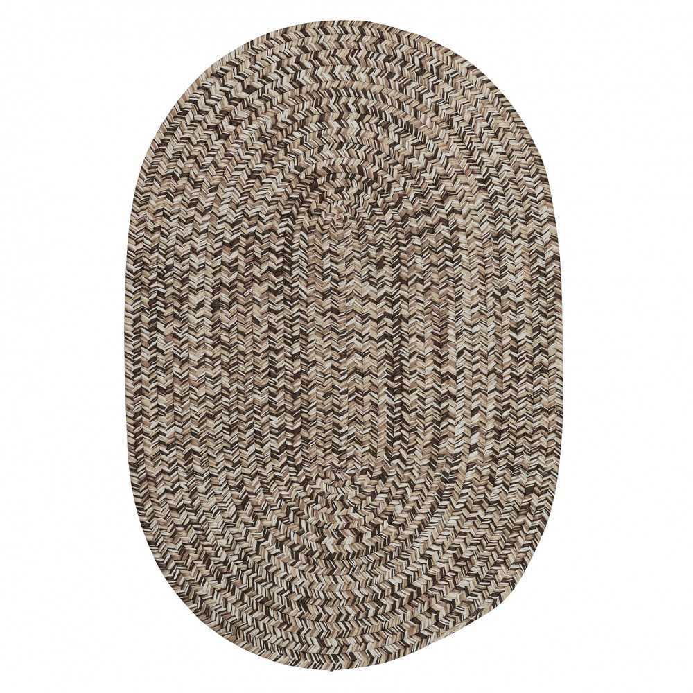 Colonial Mills Rug Carrington Tweed Brown Round