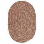 Colonial Mills Rug Carrington Tweed Terracotta Round