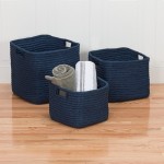 Colonial Mills Basket Carter Basket Blue Rectangle