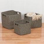 Colonial Mills Basket Carter Basket Black Rectangle