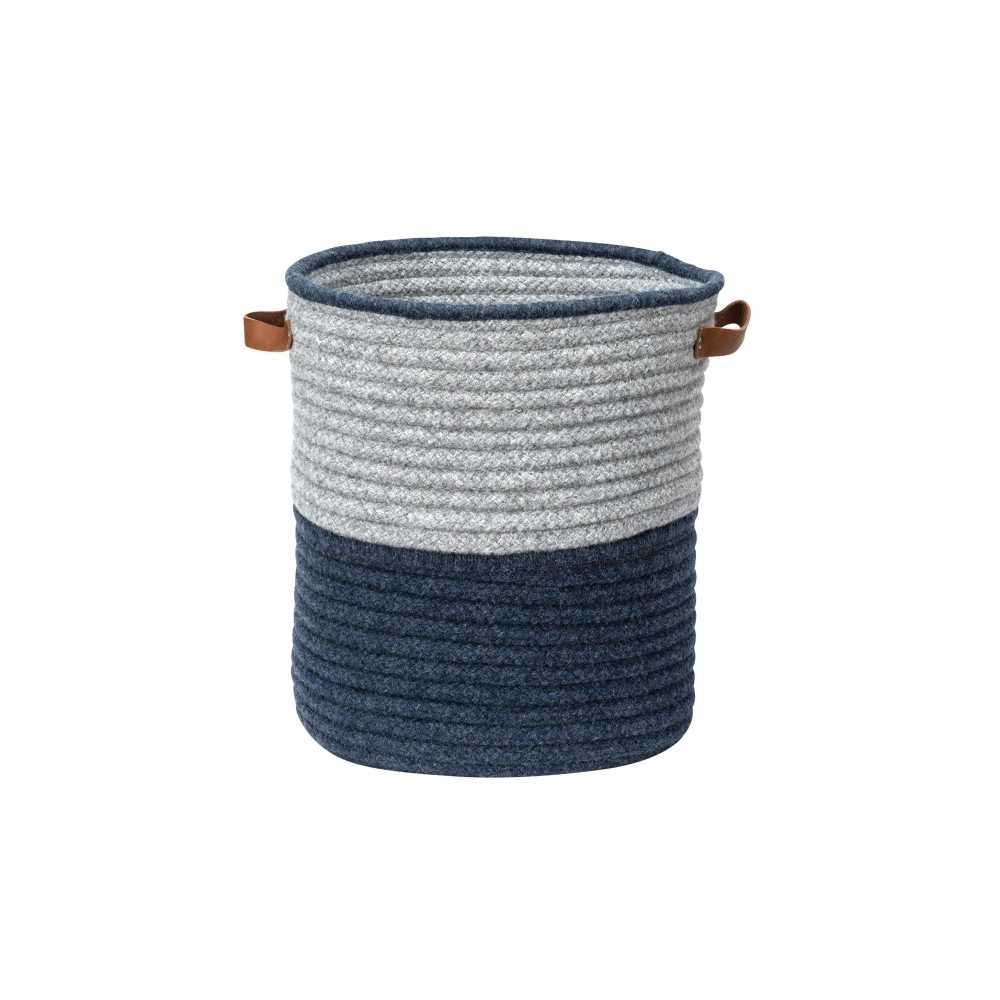 Colonial Mills Basket Casa Mesa Basket Navy Round