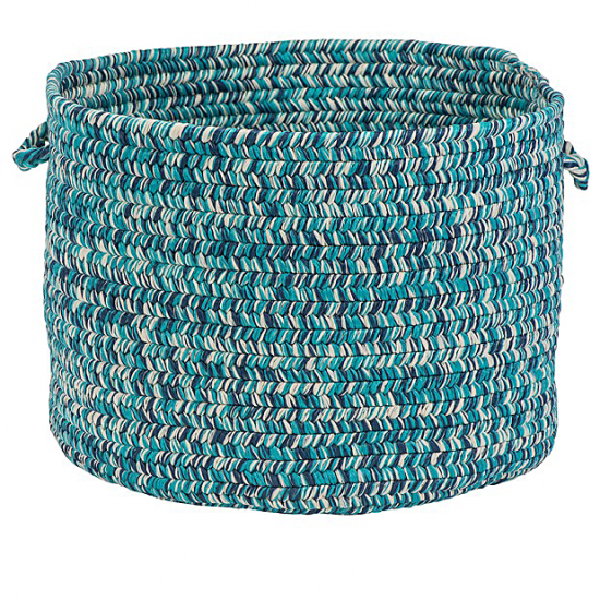 Colonial Mills Basket Catalina Blue Lagoon Round