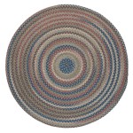 Colonial Mills Rug Cedar Cove Light Blue Round