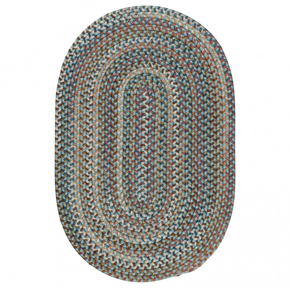 Colonial Mills Rug Cedar Cove Light Blue Oval