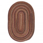 Colonial Mills Rug Cedar Cove Rust Runner (Oval)