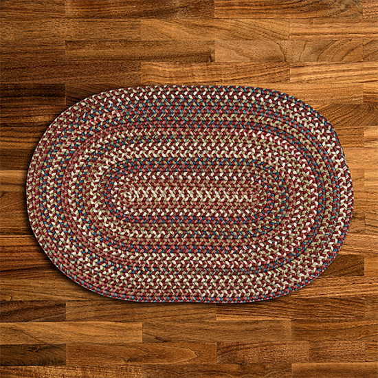 Colonial Mills Rug Cedar Cove Rust Runner (Oval)