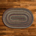 Colonial Mills Rug Cedar Cove Dark Brown Runner (Oval)