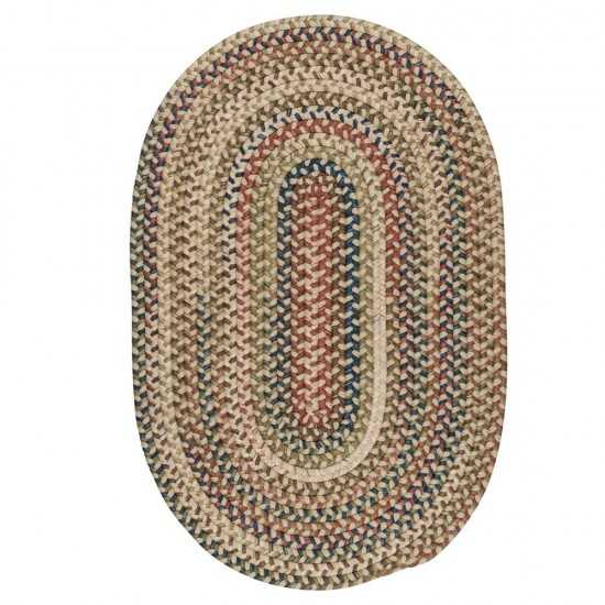 Colonial Mills Rug Cedar Cove Natural Runner (Oval)