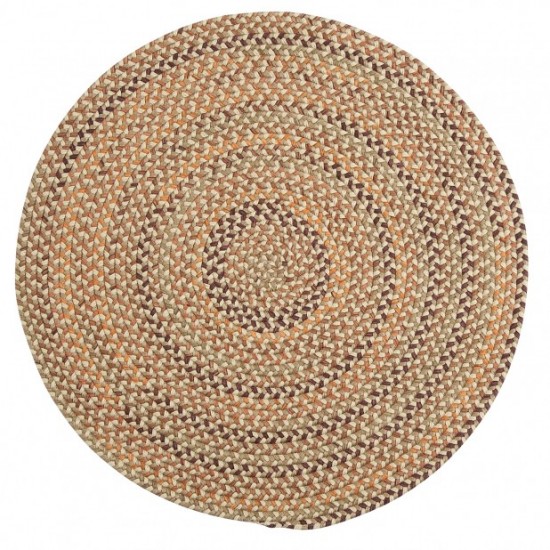 Colonial Mills Rug Charlesgate Orange Round