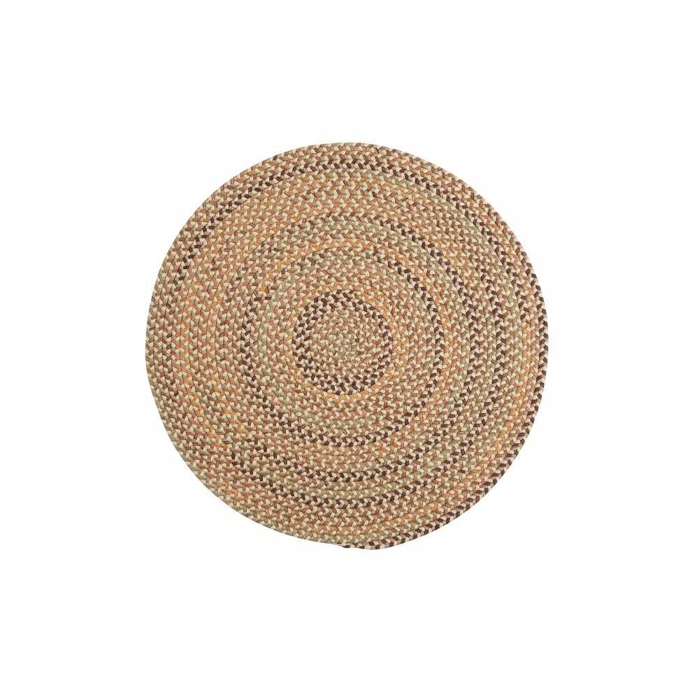 Colonial Mills Rug Charlesgate Orange Round