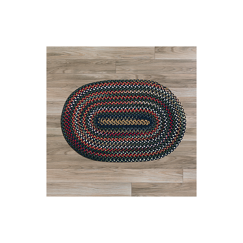 Colonial Mills Rug Chestnut Knoll Baltic Blue Oval