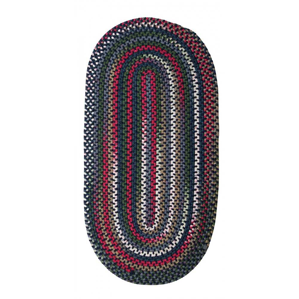 Colonial Mills Rug Chestnut Knoll Baltic Blue Runner (Oval) Colonial Mills Rug Chestnut Knoll Baltic Blue Runner (Oval)