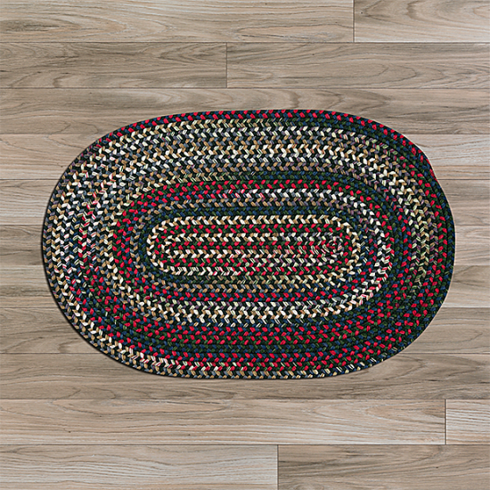 Colonial Mills Rug Chestnut Knoll Thyme Green Runner (Oval)