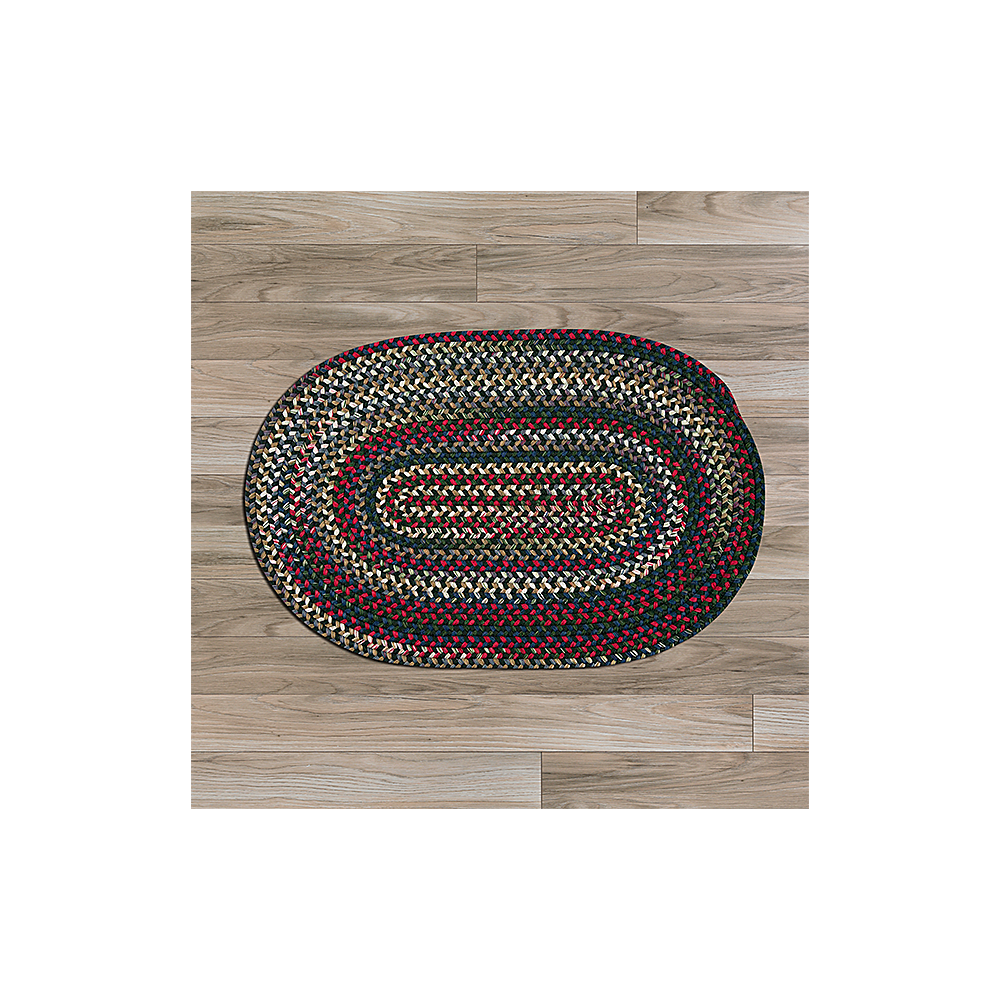 Colonial Mills Rug Chestnut Knoll Thyme Green Runner (Oval)