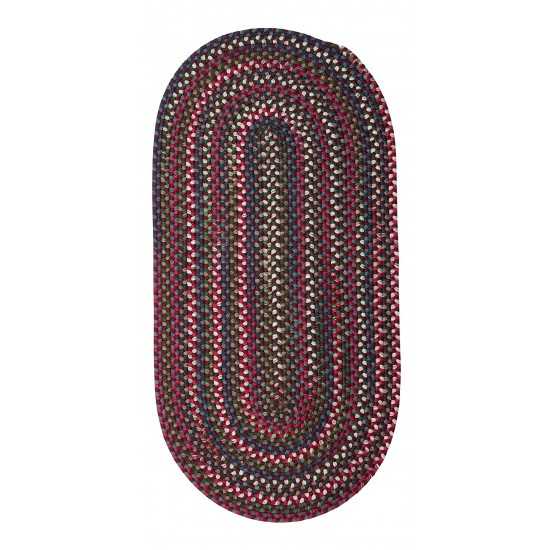 Colonial Mills Rug Chestnut Knoll Amber Rose Runner (Oval)