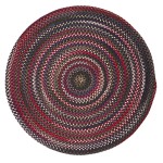 Colonial Mills Rug Chestnut Knoll Amber Rose Round