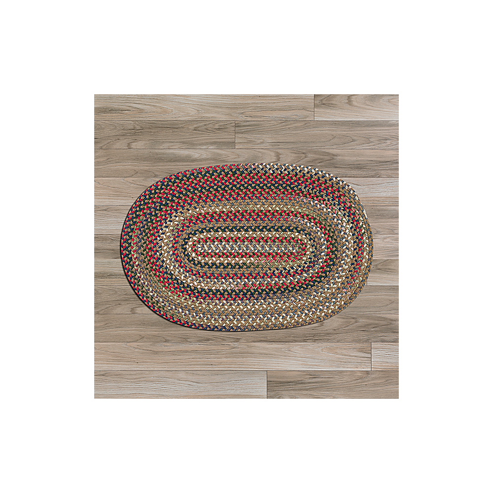 Colonial Mills Rug Chestnut Knoll Straw Beige Oval