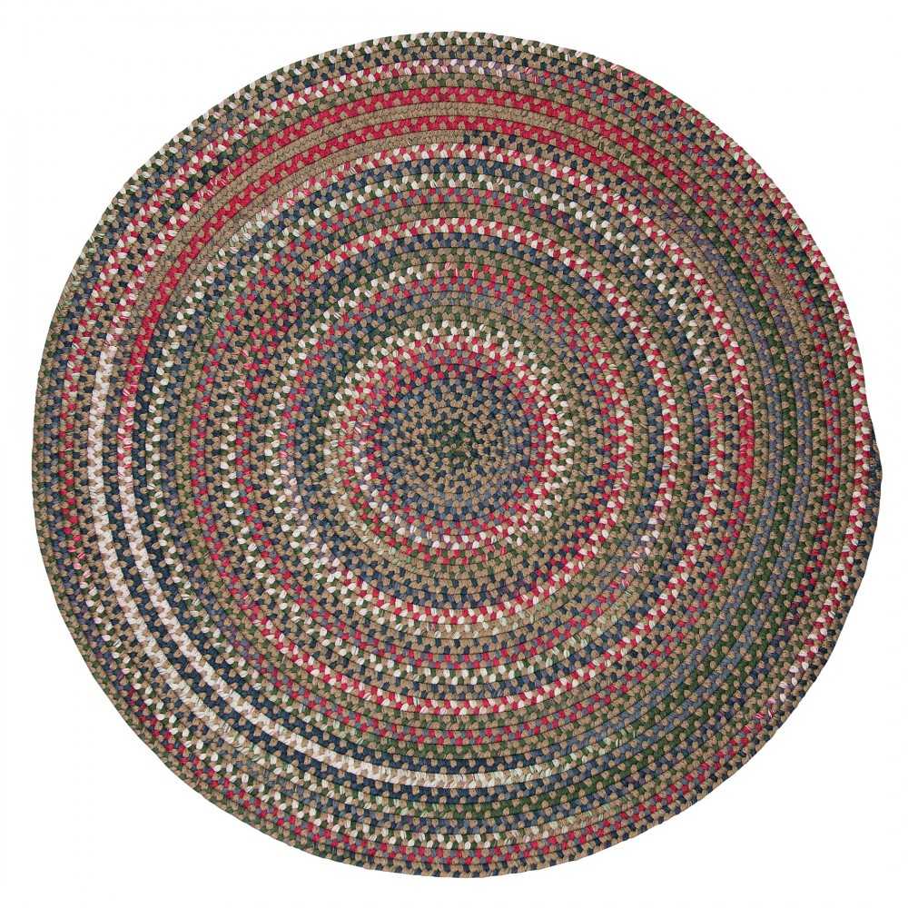 Colonial Mills Rug Chestnut Knoll Straw Beige Round