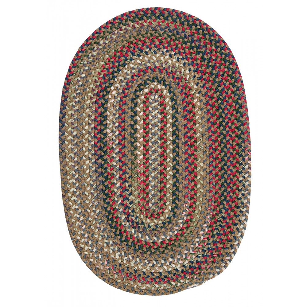 Colonial Mills Rug Chestnut Knoll Straw Beige Oval