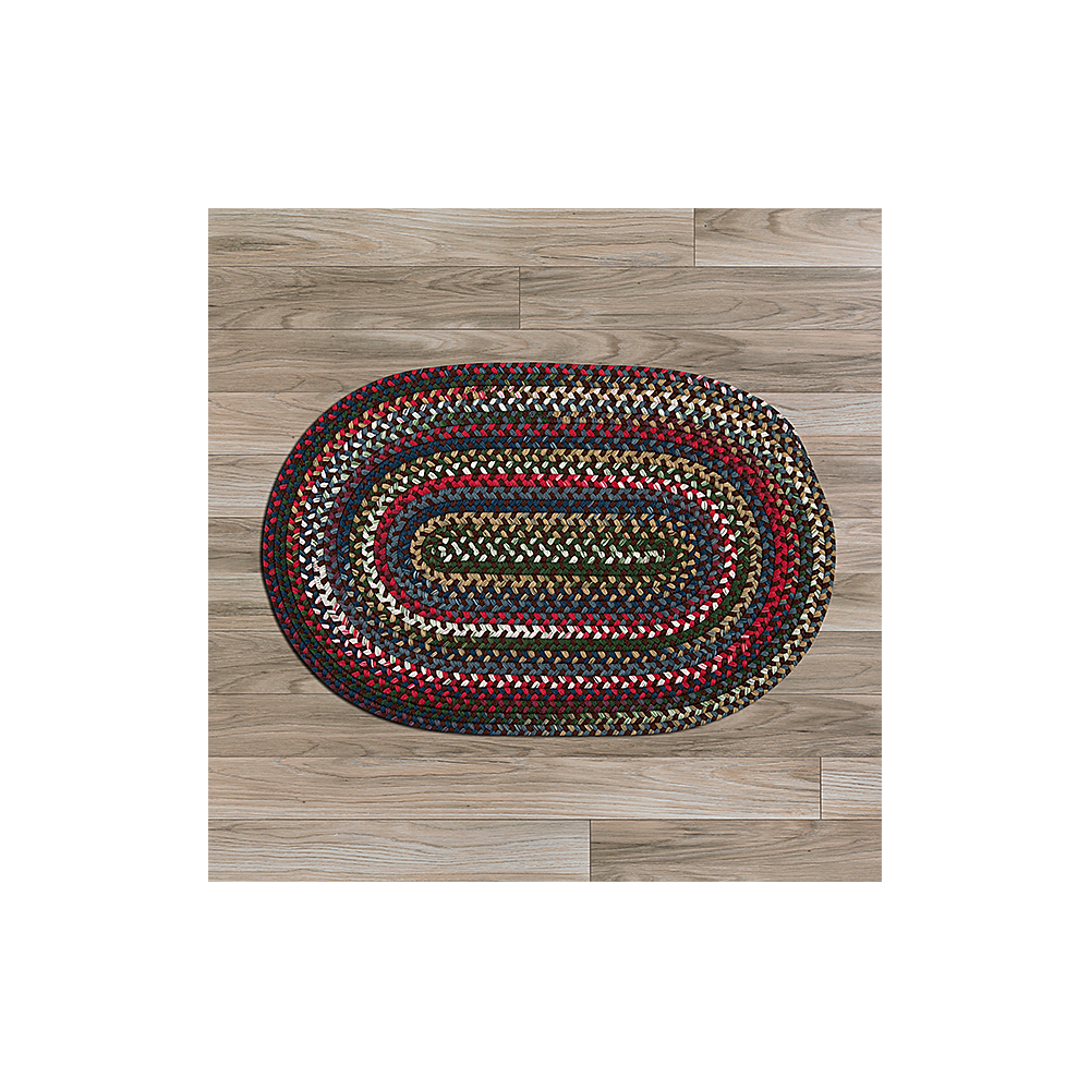 Colonial Mills Rug Chestnut Knoll Saddle Brown Runner (Oval)