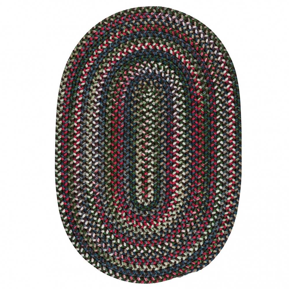 Colonial Mills Rug Chestnut Knoll Saddle Brown Oval