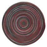 Colonial Mills Rug Chestnut Knoll Saddle Brown Round