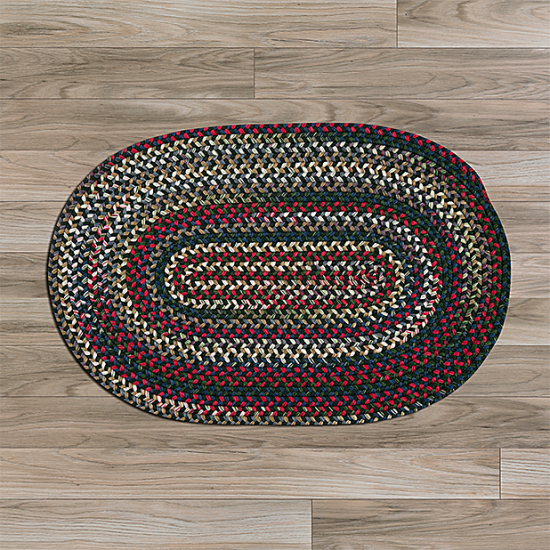 Colonial Mills Rug Chestnut Knoll Thyme Green Round