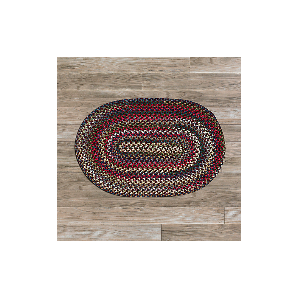 Colonial Mills Rug Chestnut Knoll Amber Rose Round