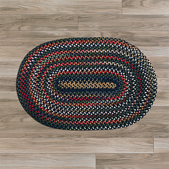 Colonial Mills Rug Chestnut Knoll Baltic Blue Round