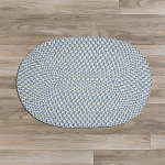 Colonial Mills Rug Confetti Blue Runner (Oval)