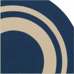 Colonial Mills Rug Coronado Round True Blue Round