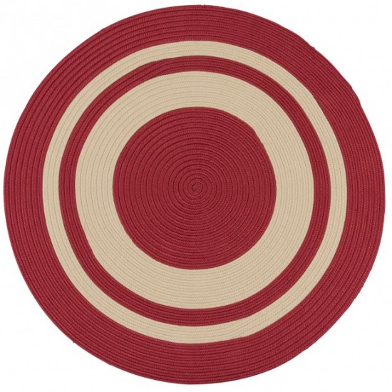 Colonial Mills Rug Coronado Round Red Round